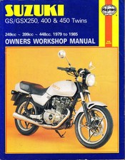 SUZUKI GS250 GSX250 400 & 450
