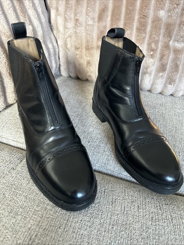 Ladies leather ankle riding - ankle,