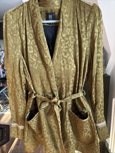 River island studio brocade - river,