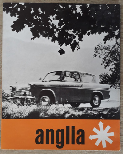 Ford anglia 105e brochure 1964 - brochure,