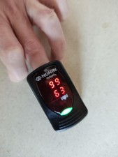 Nonin Onyx Vantage 9590 Fingertip Pulse Oximeter Black