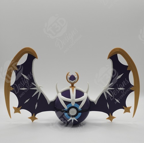 Lunala pokemon character - lunala,
