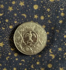 1977 silver jubilee 25p - jubilee, crown
