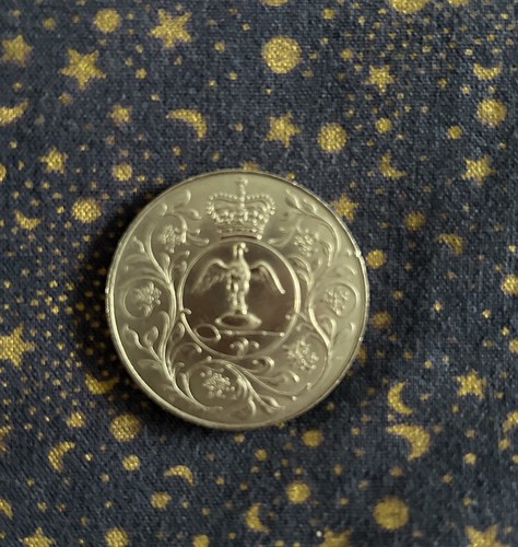 1977 silver jubilee 25p - silver,