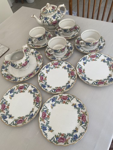Floradora tea set floral - floradora,