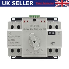 2 Pole 125A 400V Dual Power