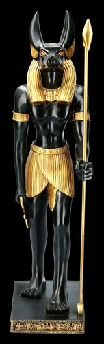 Anubis standing black and gold - black,