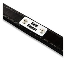 Engraved silver aluminium