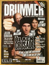 DRUMMER MAGAZINE #52 FEBRUARY 2008 - THE BLACK CRUSADE - JASON BONHAM - BITTNER