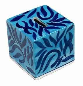 Ceramic piggy bank money box - bank,