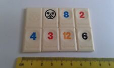 RUMMIKUB TRAVEL number tile motif-back travel/half size SPARES / REPLACEMENTS CR
