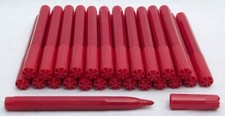 Pack Of 25x RED Bingo Felt