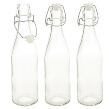 3 6 x 500ml / 1L Glass Swing