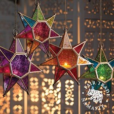 Moroccan Style Star Glass
