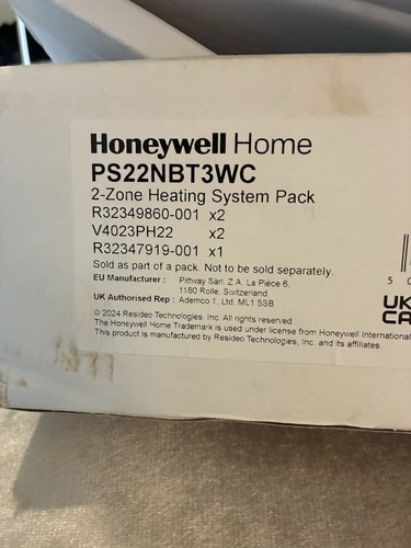Honeywell home ps22nbt3wc zone - honeywell,