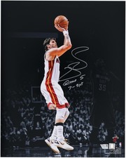 Mike Miller Heat Signed 16x20