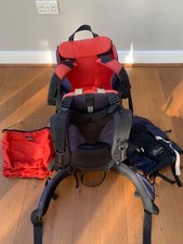 Macpac Vamoose Child Hiking Carrier with Backpack and rain cover  RRP £320