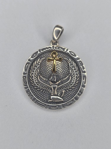 Egyptian ankh cross pendant - ankh,