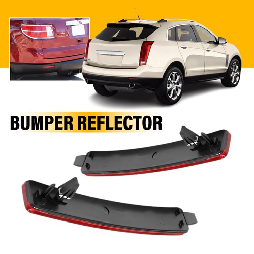 Red rear bumper reflectors - 2x,