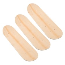 3pcs wooden blank skateboard - wooden,