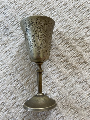 Vintage epns goblet with - vintage,