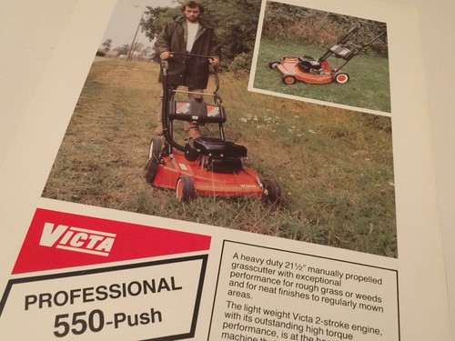 Victa mowers professional 550 - mowers,