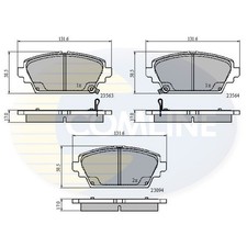 Brake Pads Set For Rover MG MG