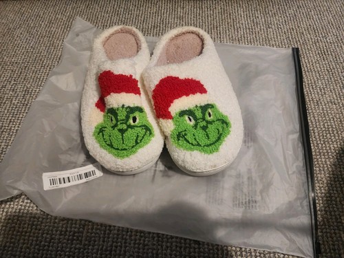 Ladies grinch slippers - ladies, eu