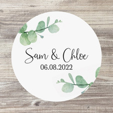 Personalised Wedding Stickers