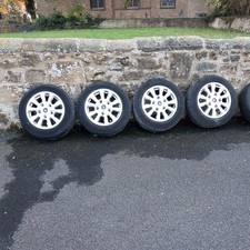 Genuine Ford Tourneo Custom 17" Alloy Wheel 10 Spoke Sparkle Silver 18- 2221797