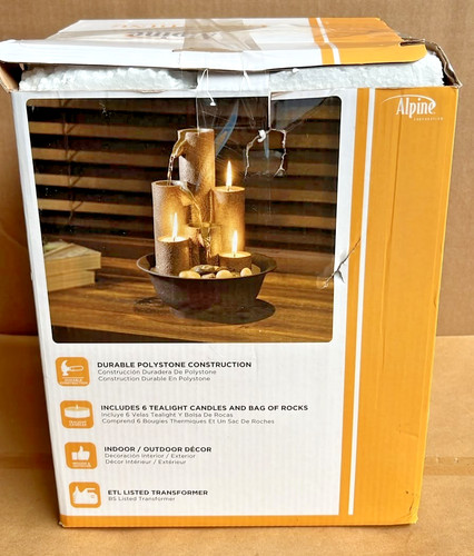 Water fountain indoor tabletop - water,