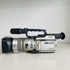Sony DCR-VX2000 Camcorder Silver 3CCD Mini DV Digital Zoom Working Used