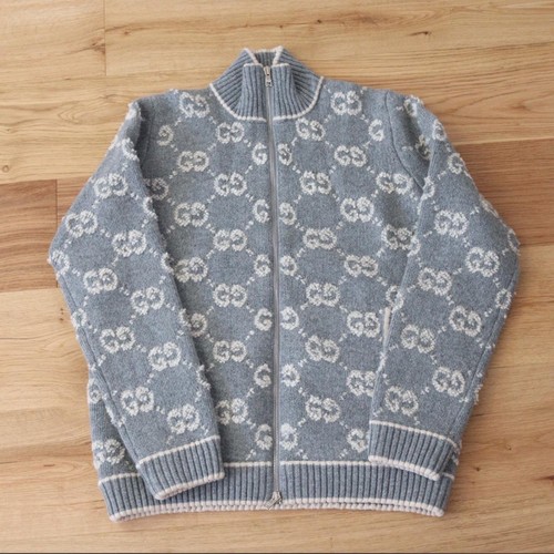 Gucci wool jacquard grey - gucci,