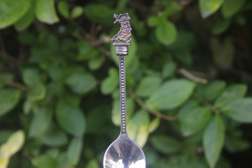 Vintage spoon wales - vintage, map
