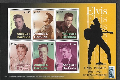 Elvis presley music stamps - elvis, in