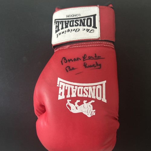 Brian london hand signed - brian,
