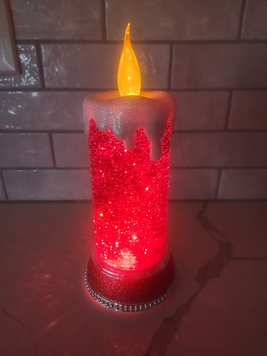 Christmas red swirling glitter - red,