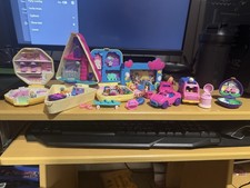 Polly Pocket Bundle With One Set From 90s