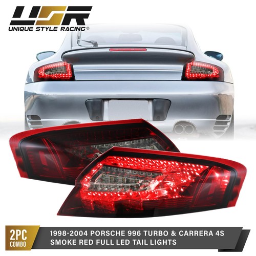 Smoke red lens led tail - smoke,
