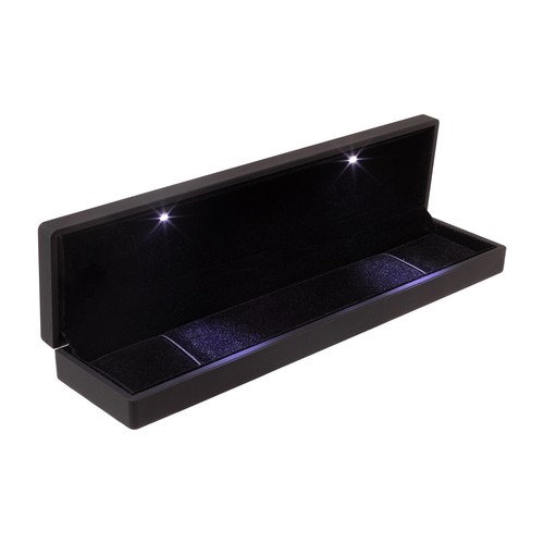 Black bracelet chain box - black,