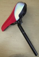 BLACK ZOOM 25.4mmX300mm SEATPOST W/GT BIKES SEAT BIKE PARTS 407-2