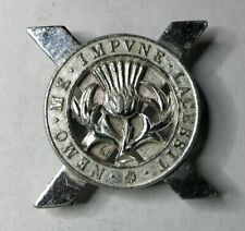Scottish Lowland Division Staybrite Cap Badge 