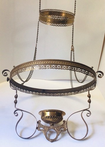 Antique red brass miller - brass,