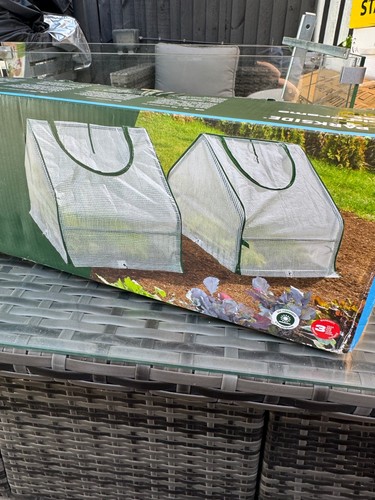 Two greenhouse cold frame set - two-greenhouse,