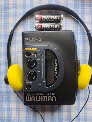 Serviced vintage sony walkman - vintage,