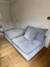 Costco Aiden & Ivy Sereen 2 Piece Of Modular Sofa Couch (Grey / Beige)