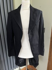 Vintage Frockcoat Black Wool