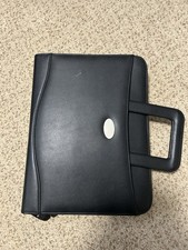 Leather Zipped Organiser A4
