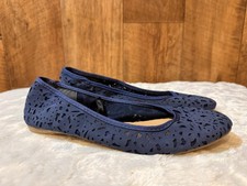Atmosphere navy ballet flats