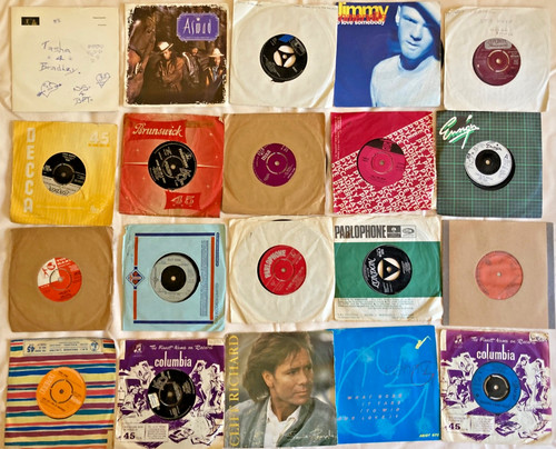 Records job lot x - -,